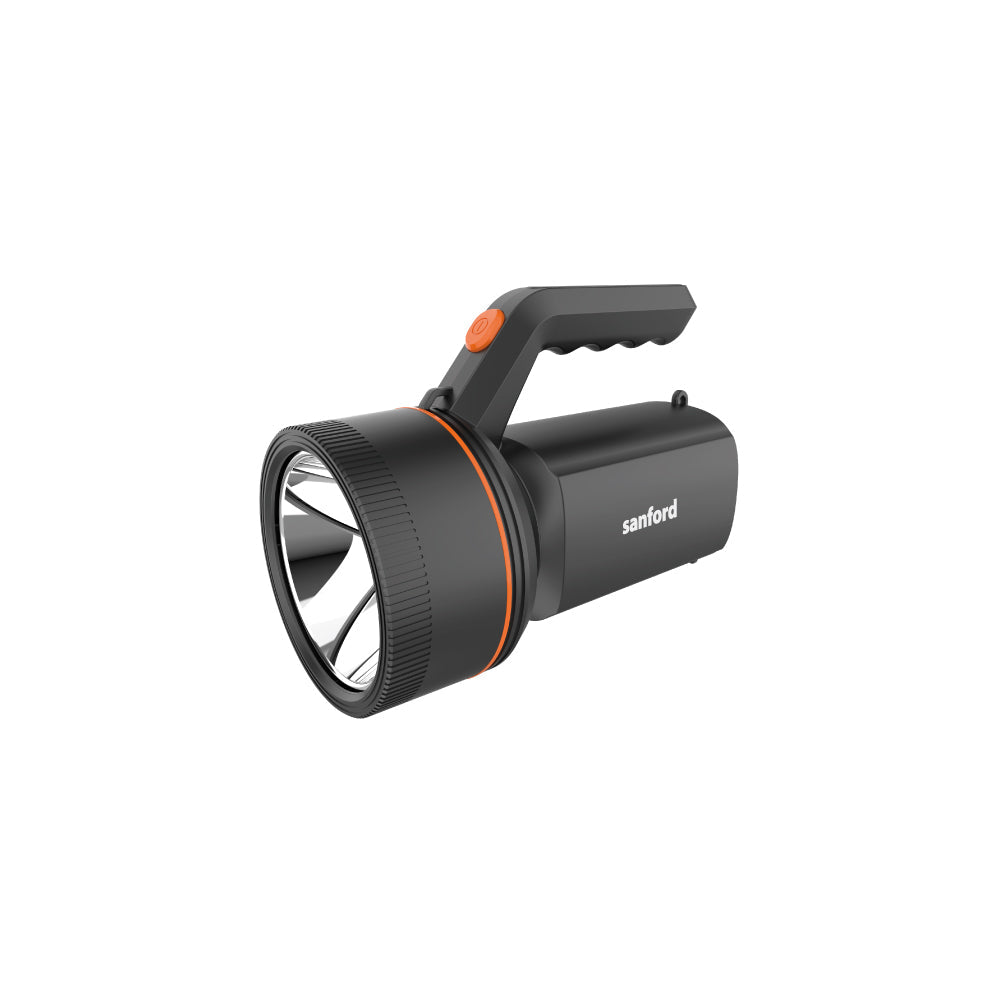 Sanford LED Hand Lamp Rechargeable 700m Range 10W 500 Lumens Flashlight Torch - SF4743SL
