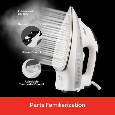 Sanford SF47SI Steam Iron Features