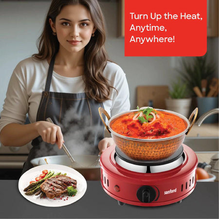 Single hot plate 500W with adjustable temperature control sanford 2