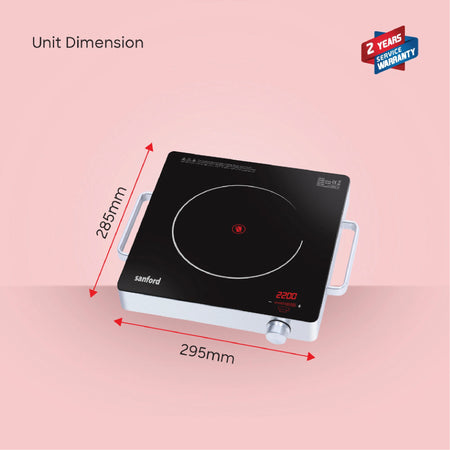 single burner Infrared cooker  2200W ceramic heating digital display sanford 6
