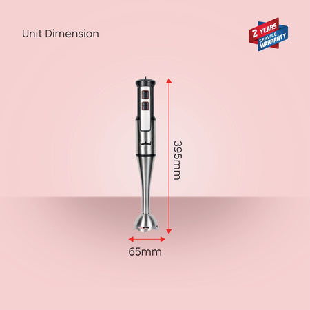 Hand Blender 800W Turbo Speed Control Ergonomic Grip sanford 6