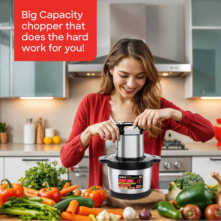 Sanford SF5586FC KC Food Chopper – lifestyle shot, home kitchen use