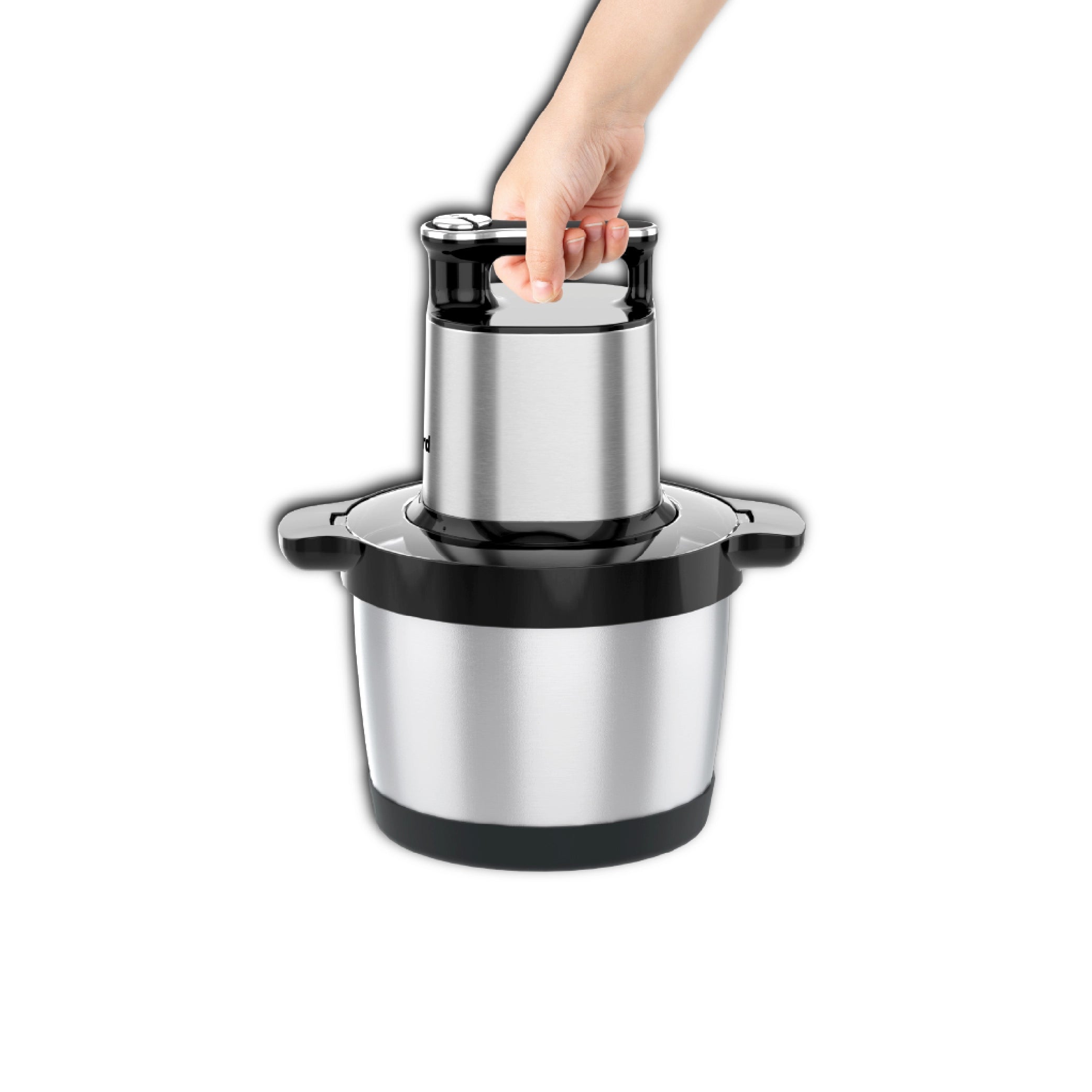 	Sanford SF5586FC KC Food Chopper – lifestyle shot, chopper in use