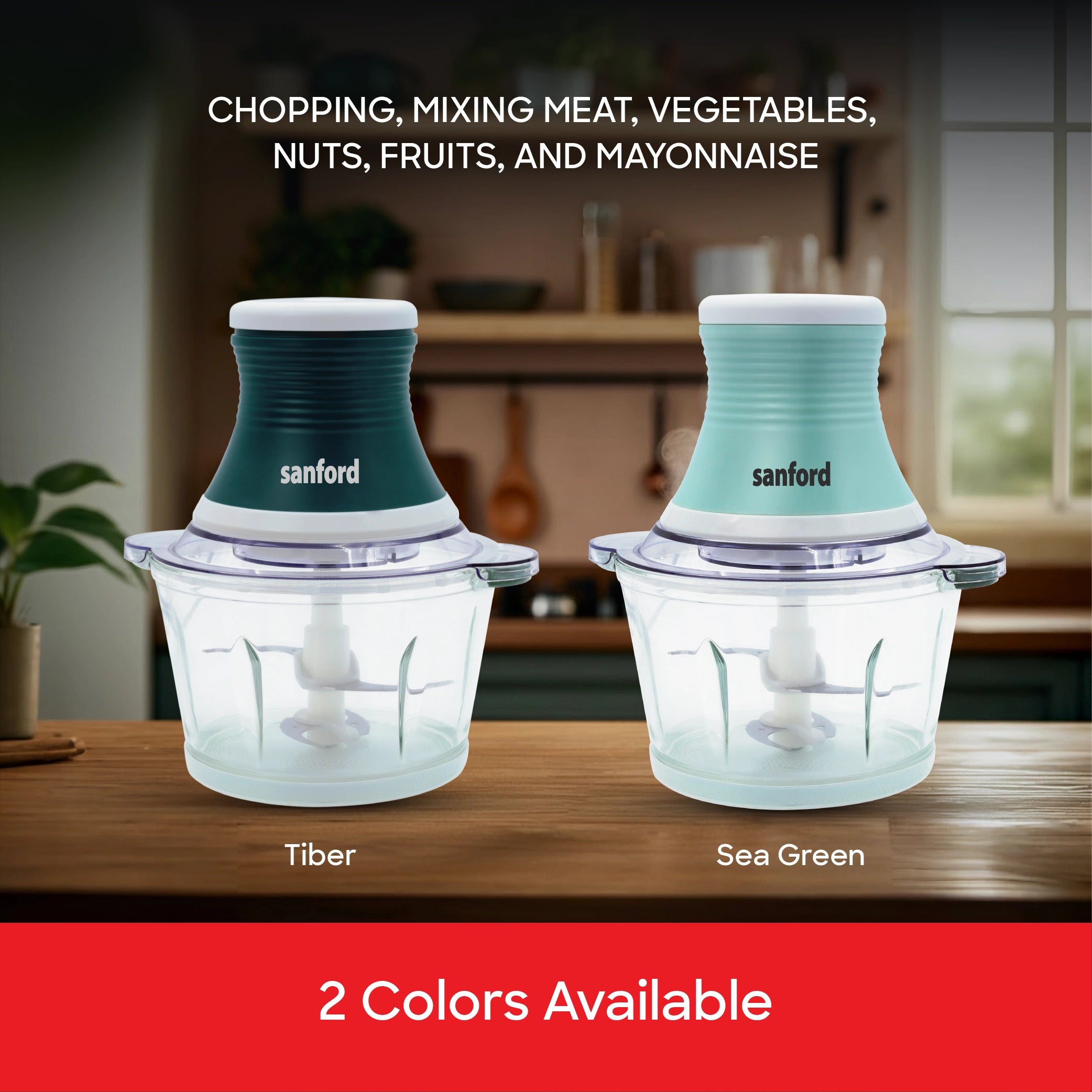 Sanford SF5588FC Food Chopper – 2 colours available, product lineup