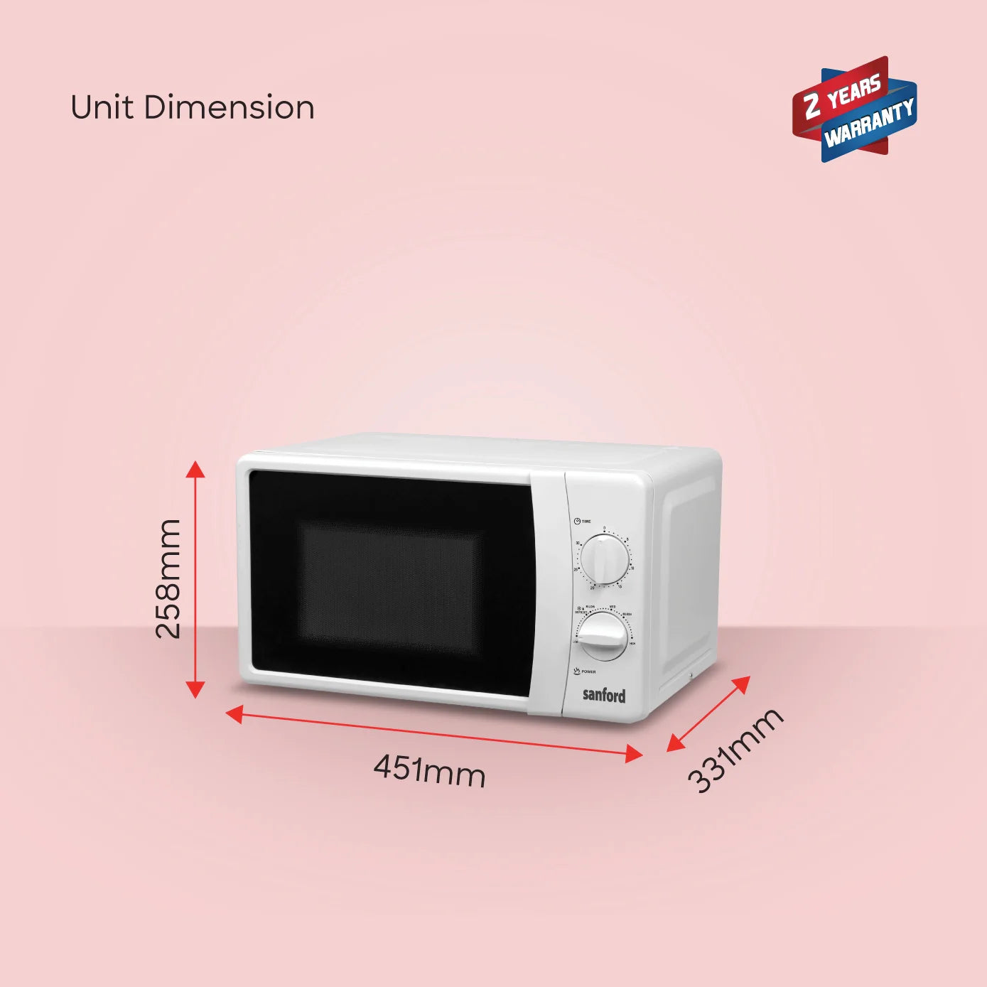 best microwave oven 20L 6 power defrost & 30 min timer sanford 6