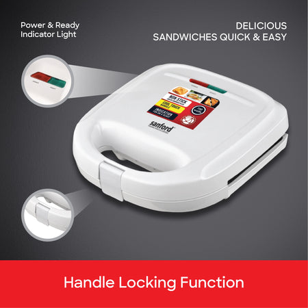 electric sandwich toaster 2-slice sanford 5