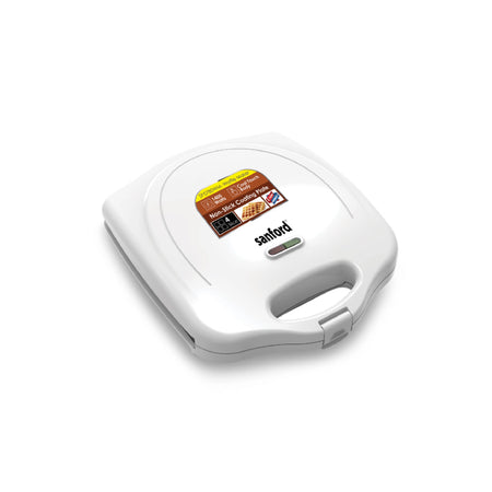Electric waffle maker 4 slice with non stick plates 1400W thermostatic control sanford 1