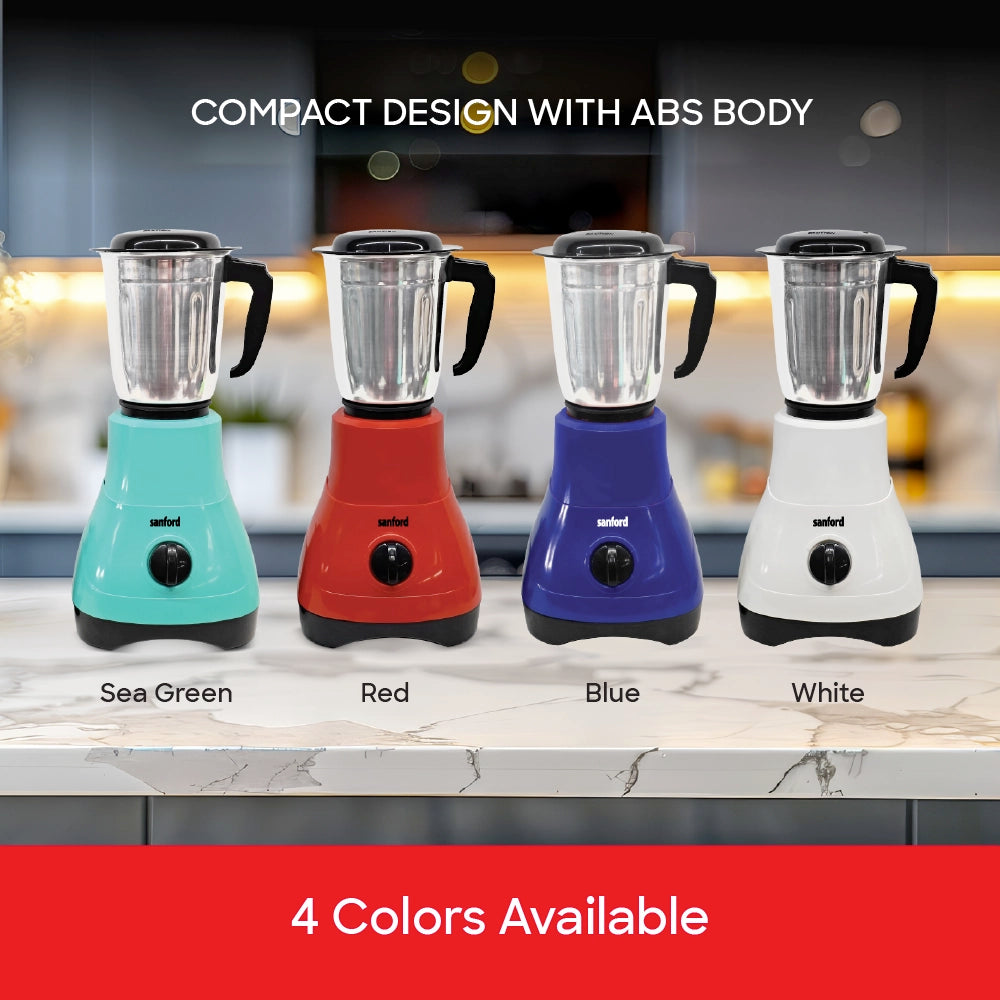 mixer grinder 2 in 1 550W stainless steel 3 speed control sanford 5