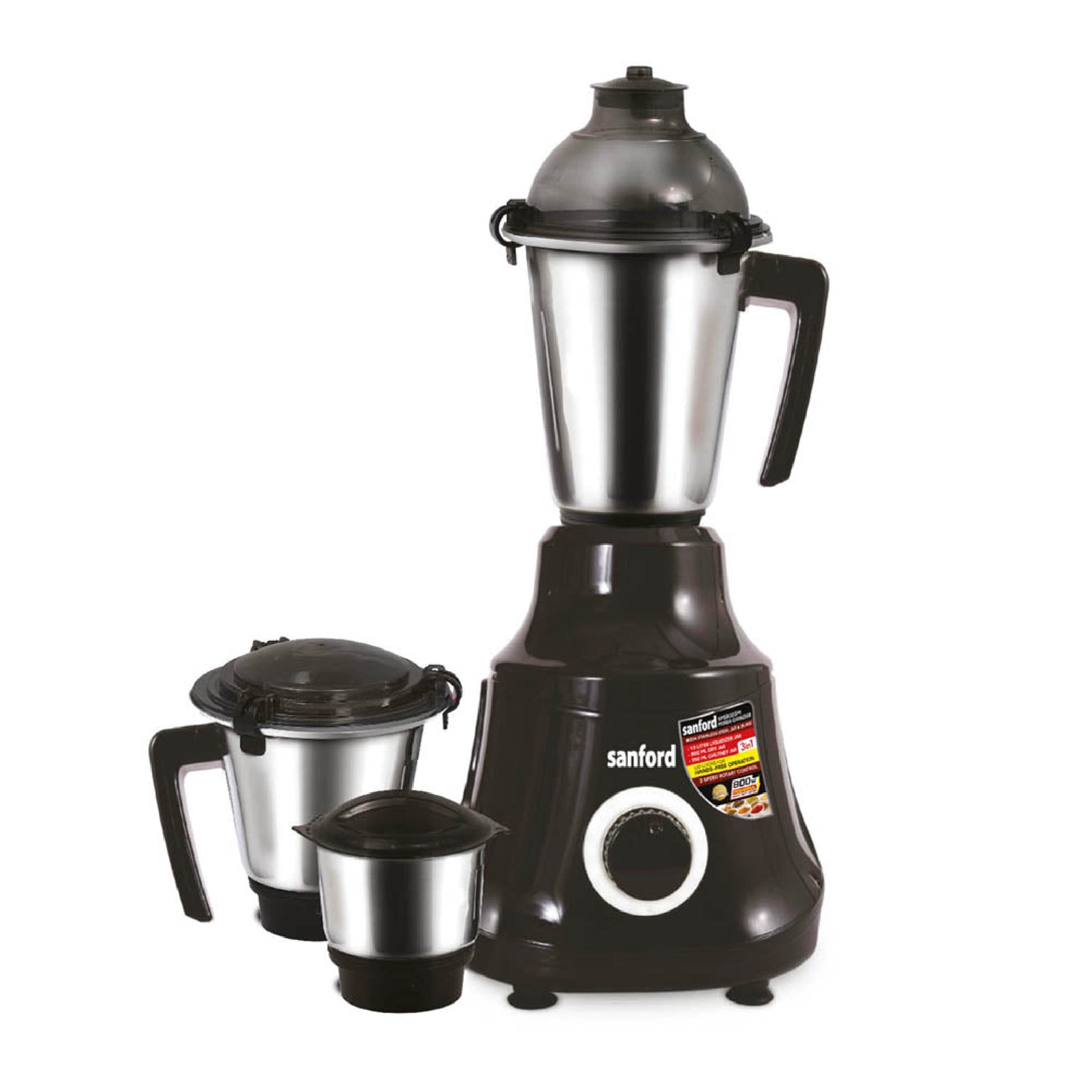 Sanford SF5902GM 3-in-1 Mixer Grinder – front view on white background