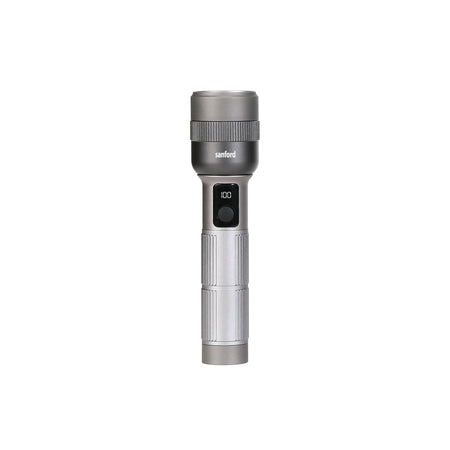 Sanford SF6198SL Zoom Flashlight Torch – front view on white background
