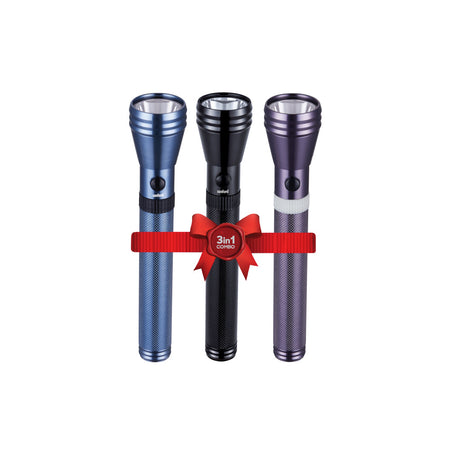 rechargeable CREE LED flashlight 5W 2200m range 580 lumens sanford 1