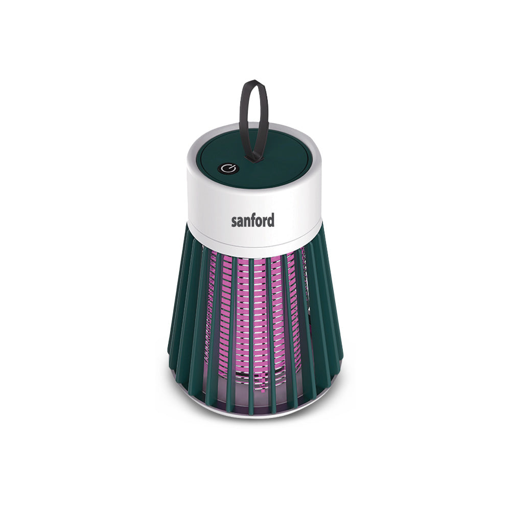 USB rechargeable insect killer lamp with 360 degree coverage sanford 1