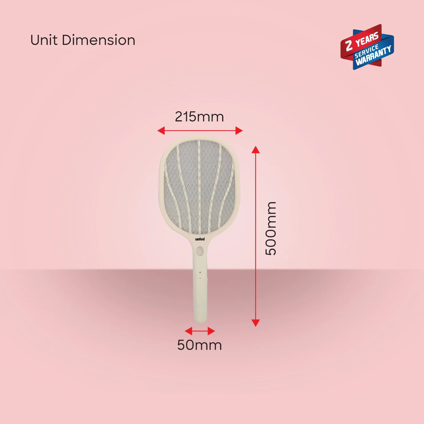 rechargeable mosquito bat flash light 3500V zapping power sanford 6