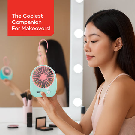 Sanford SF6653MFN Rechargeable Mini Fan Front View