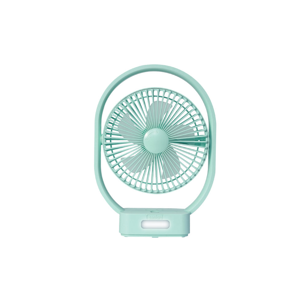 Sanford 2-in-1 Rechargeable Table Fan with LED Lights and USB Charging | SF6662MFN