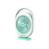 Sanford Rechargeable Table Fan 7-Inch 3600mAh Battery LED Light Tilt Head - SF6662MFN