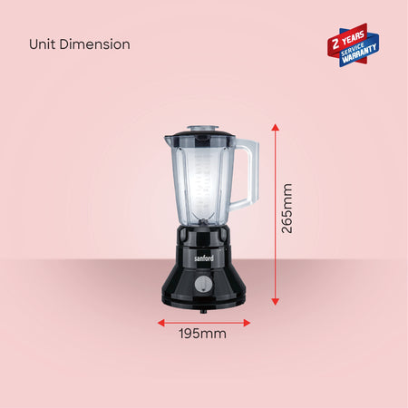 best juice blender 2-in-1 Grinder With 1.5L Jar 350W sanford 6