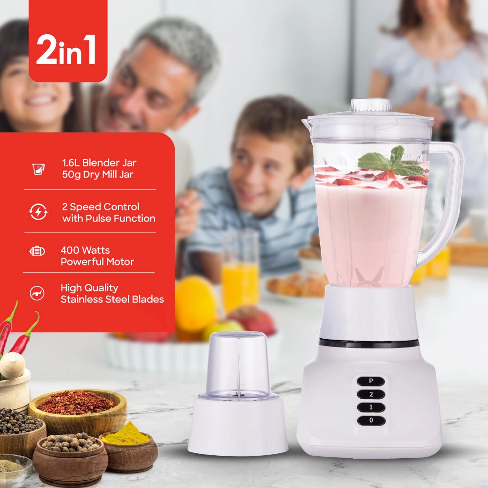 best juice blender 2-in-1 Grinder With 1600ml Jar 400W sanford 3
