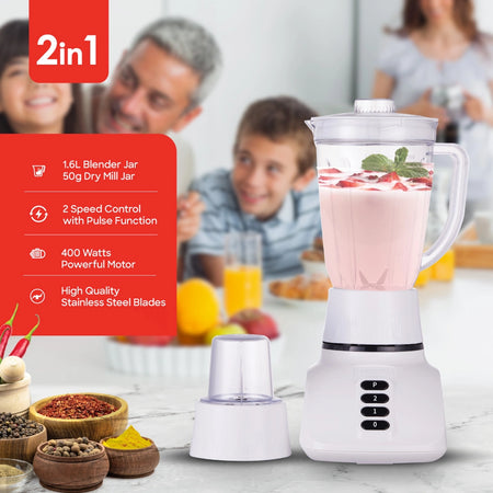 best juice blender 2-in-1 Grinder With 1600ml Jar 400W sanford 3