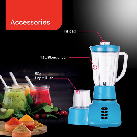 best juice blender 2-in-1 Grinder With 1600ml Jar 400W sanford 4