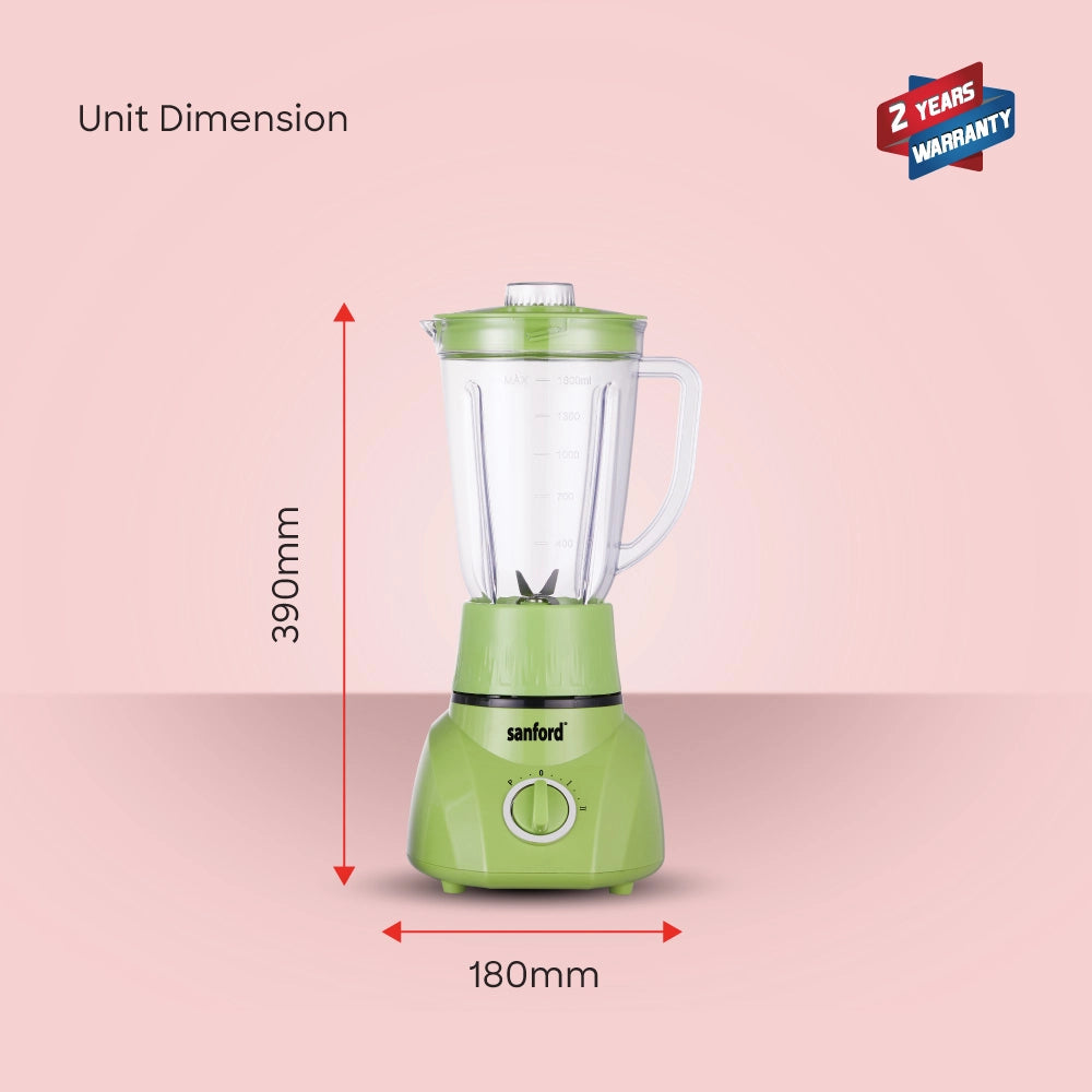 best juice blender 2-in-1 Grinder With 1.6L Jar 400W sanford 7