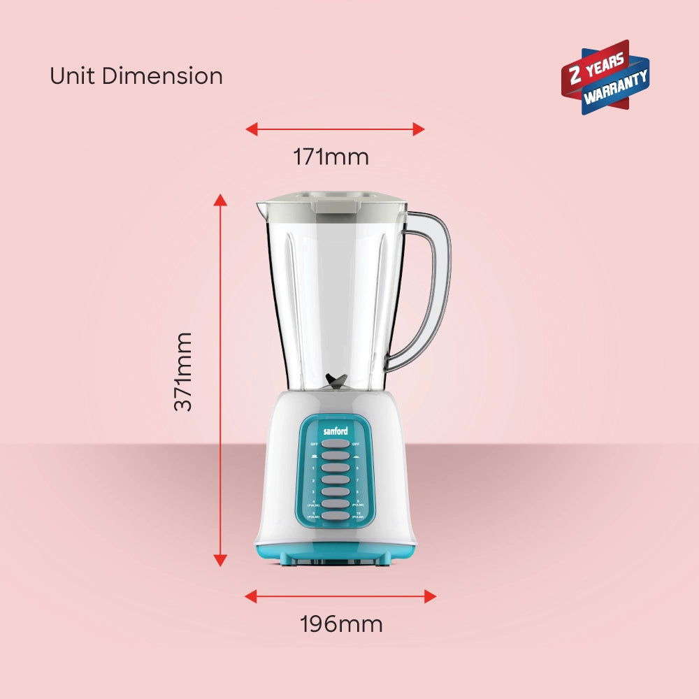 best juice blender 2-in-1 Grinder With 1.5L Jar 400W sanford 7