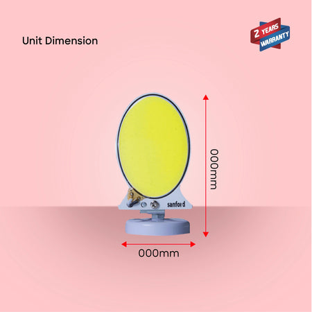 Sanford SF704CL Camping Light – unit dimensions and measurements
