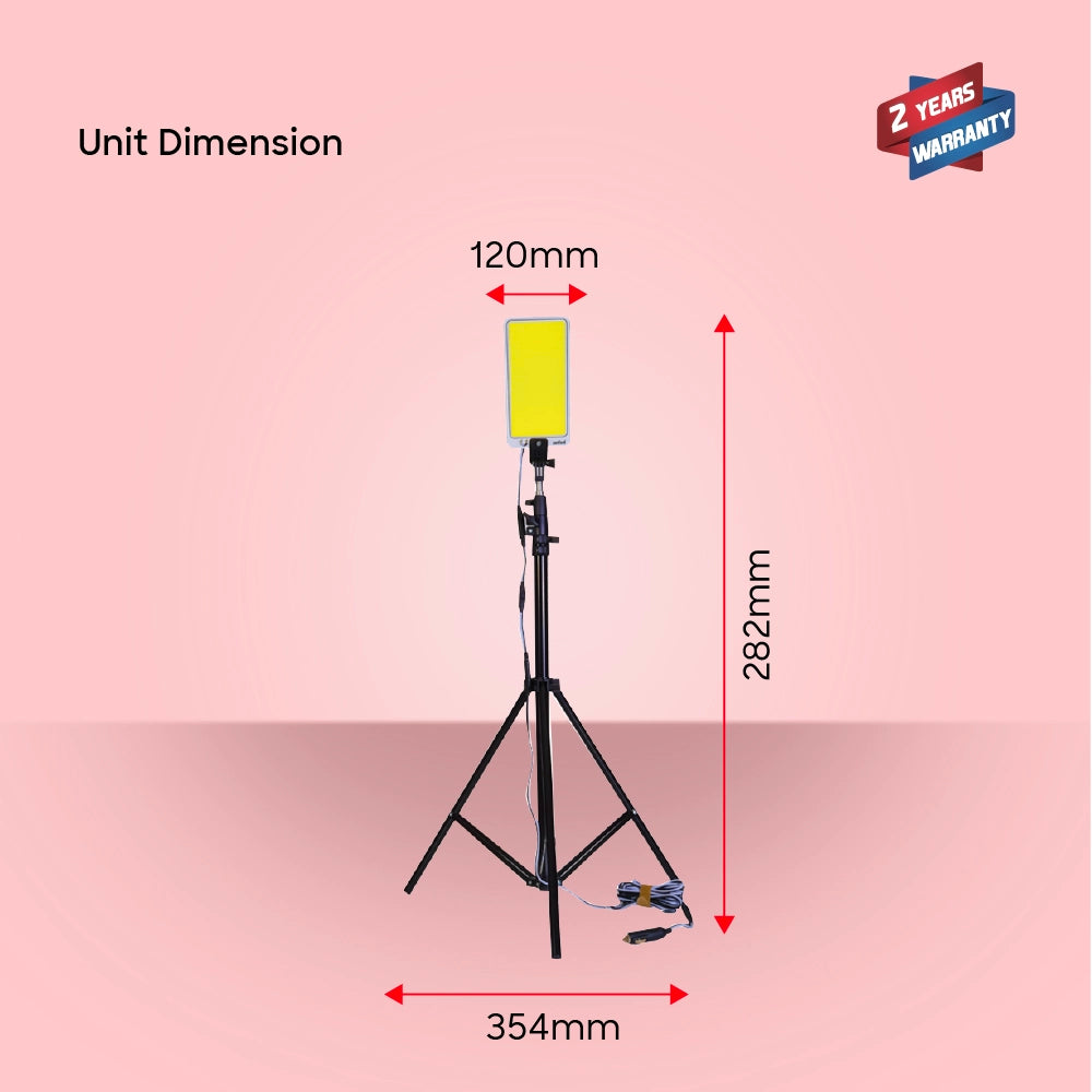 COB LED camping light tripod 1500w remote control sanford 6