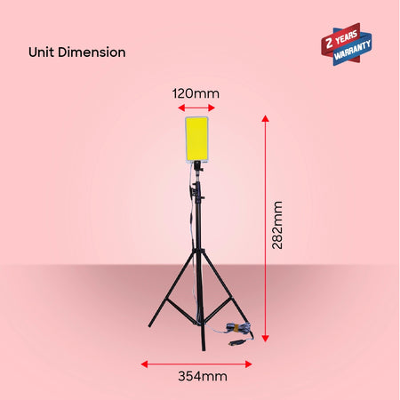 Sanford SF705CL Camping Light – unit dimensions and measurements