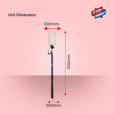 Sanford SF707CL Camping Light – unit dimensions and measurements