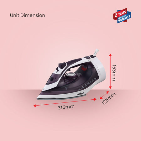 Sanford SF79CSI Steam Iron Complete Package
