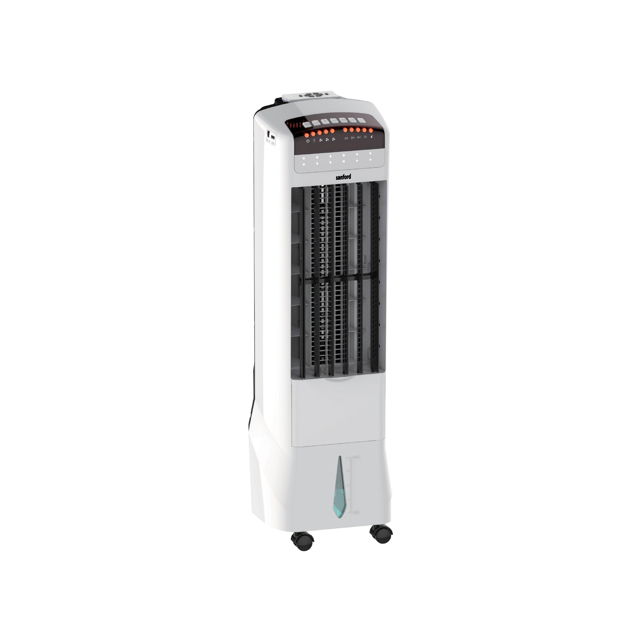 best Air Cooler Rechargeable Portable Remote Control 3 Speed LED Light  sanford 1