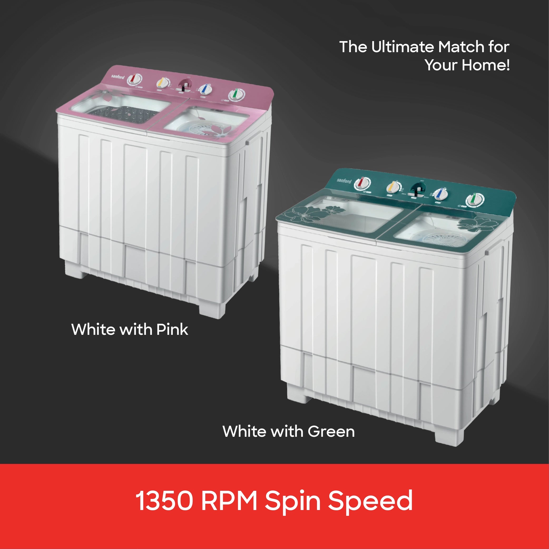 best washing machine Twin Tub 15kg Semi Automatic Air Dry Low Noise sanford 7