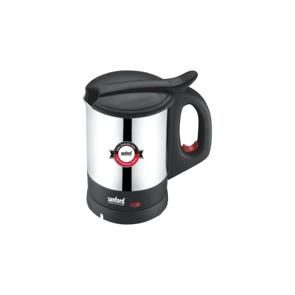 best electric kettle 1.7L 2200W stainless steel 360° cordless sanford 1