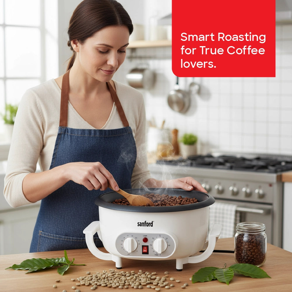 electric coffee roaster 750g temperature control 800W sanford 2