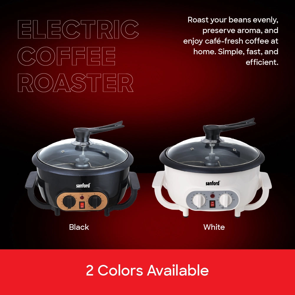 electric coffee roaster 750g temperature control 800W sanford 5