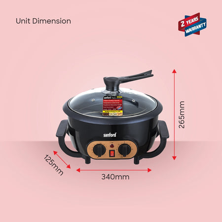electric coffee roaster 750g temperature control 800W sanford 6