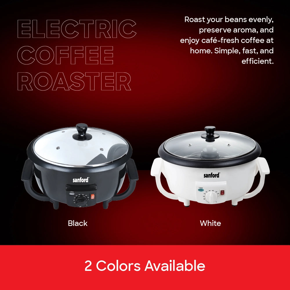 electric coffee roaster 400g temperature control 800W sanford 5
