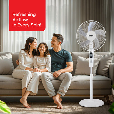 Sanford SF902SFN 16Ó Stand Fan Front View