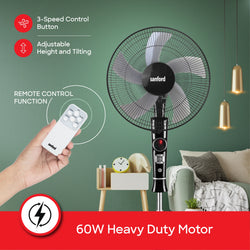 Sanford 16 inch 5 blade Stand Fan | SF903SFN