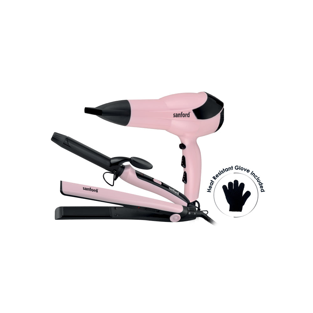 Sanford Hair Care Combo with Multiple Styling Tools | SF9679PCC BS