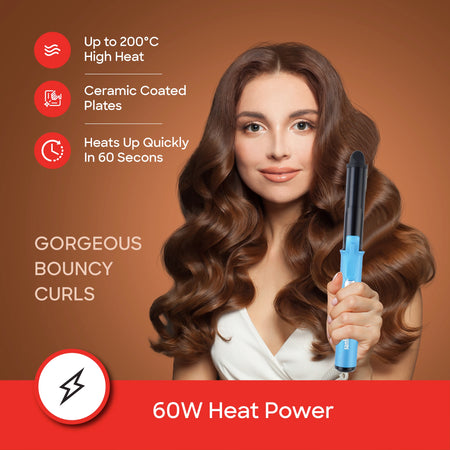5 in 1 Hair Styling Kit Hair Dryer Straightener Curler & brush 2200W sanford 4