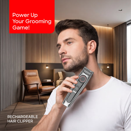 rechargeable hair and beard trimmer 45 min type C charging sanford 2