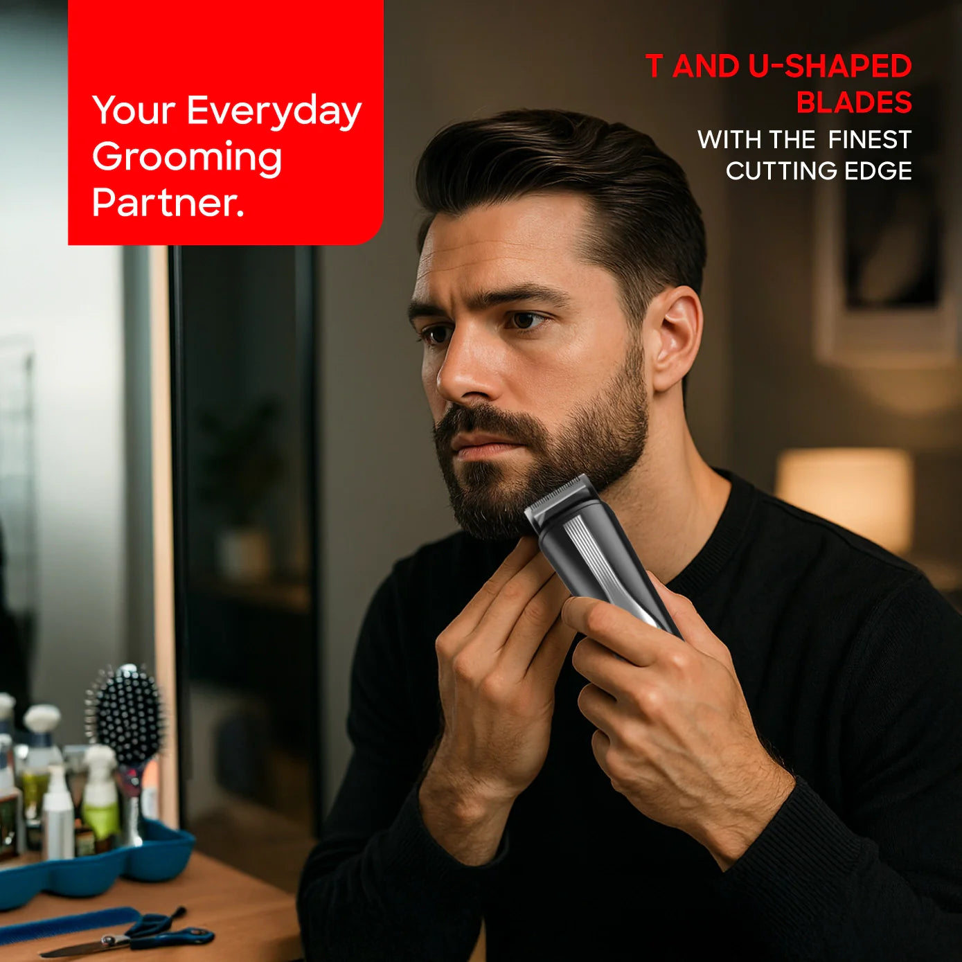 best rechargeable hair clipper 14 in 1 professional grooming kit sanford 2