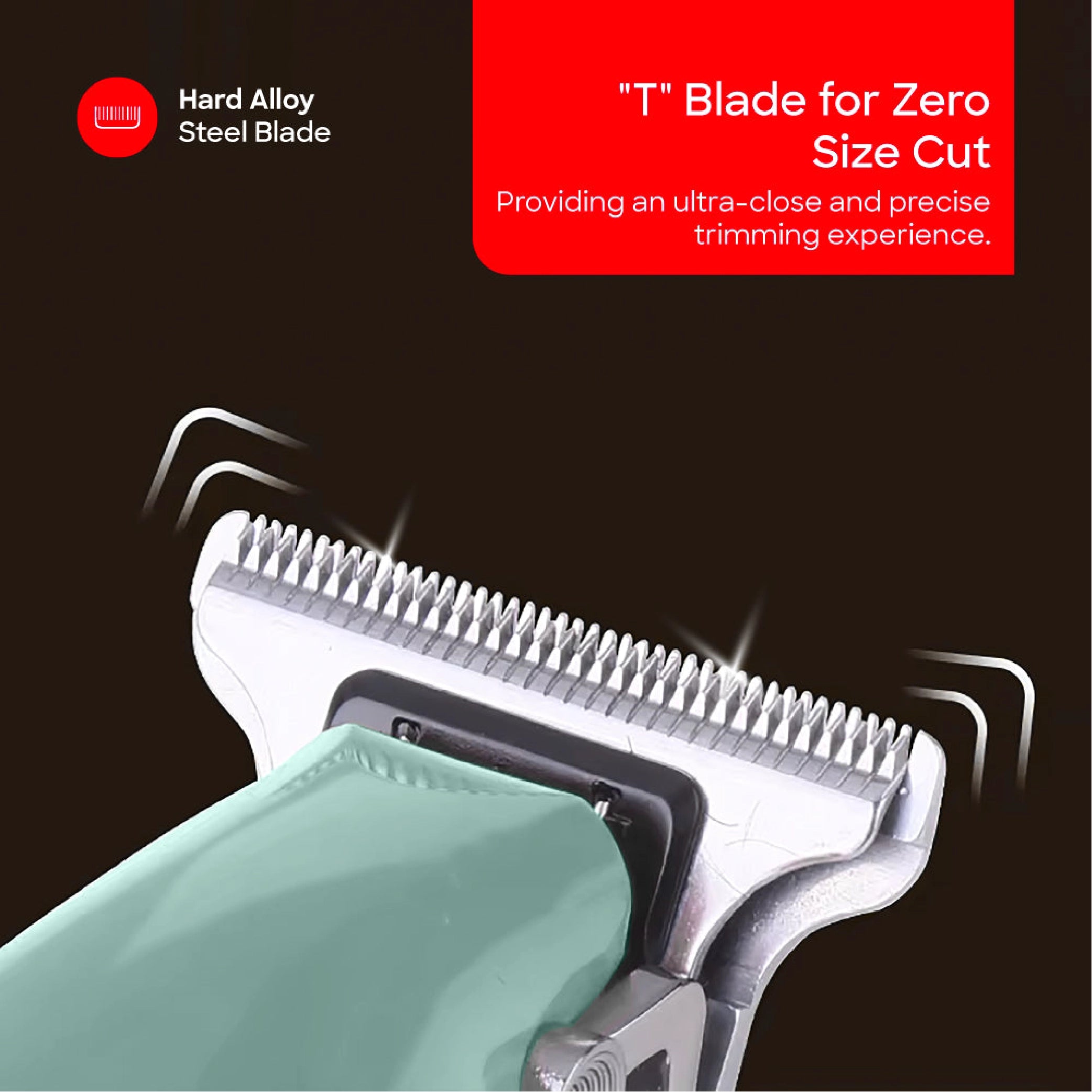 best hair trimmer T blade zero cut alloy blades LED display & USB sanford 4