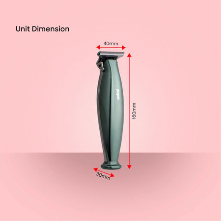 Sanford SF9740HC Hair Trimmer – unit dimensions and measurements