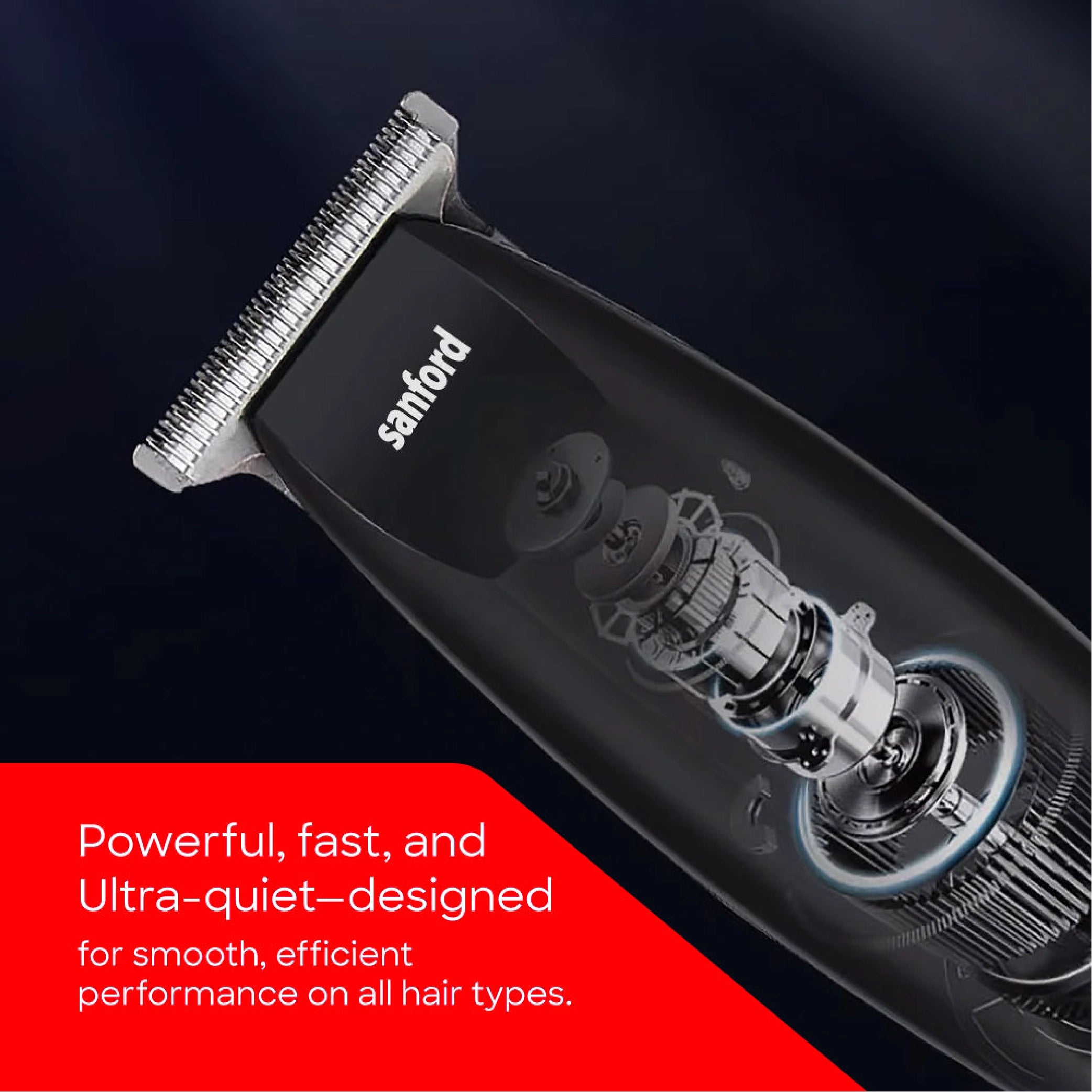 best hair trimmer stainless steel blade 4500 RPM motor & LED indicator sanford 5