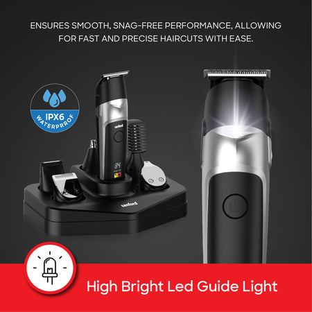 16 in 1 grooming kit LED display & type C sanford 5