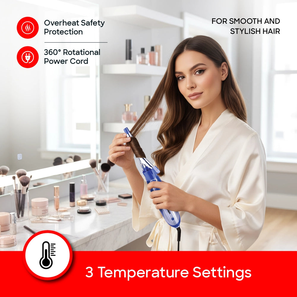 best Hair Styler 5 in 1 800W temperature control  4 attachments sanford 3