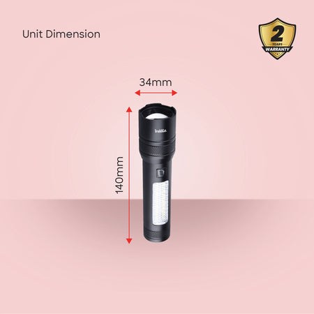 rechargeable flashlight torch Treklite Emergency Light  2000m range 15W LED  600 lumens sanford 6